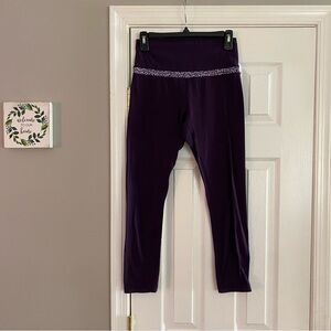 Lululemon Align High Rise Pant Zinfandel Miss Mosaic Lilac Size 8 Purple Rare